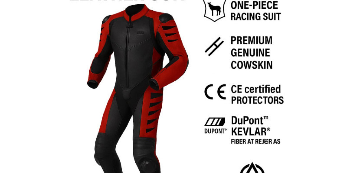 Red Motorcycle Leathers – Ride Bold with Protective and Stylish Gear