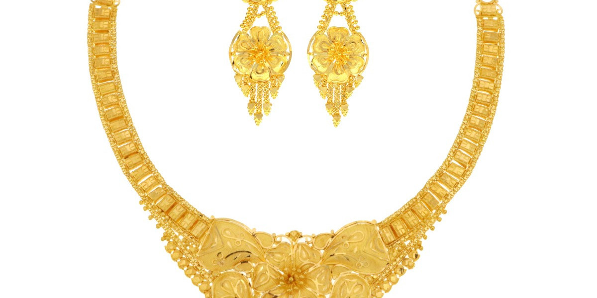 Timeless Beauty of a Real Gold Necklace Set
