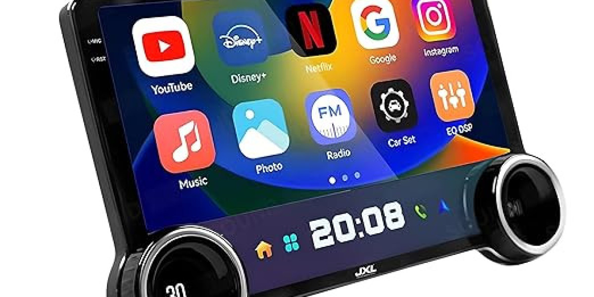 Dual Knob Car Android Player – Smarter Drive with JXL