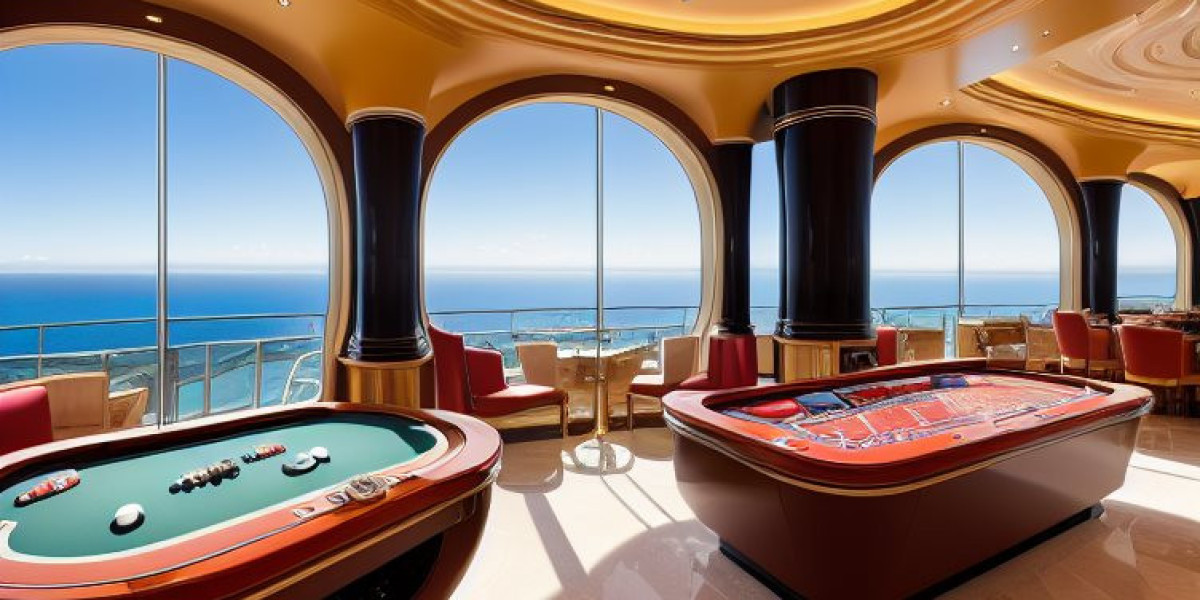 Escritorios de Juego en el interior del Casino Nine