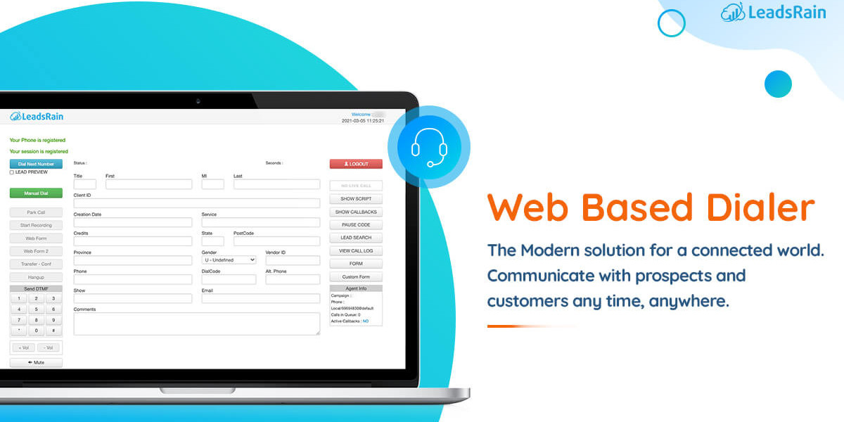 Web Based Predictive Dialer