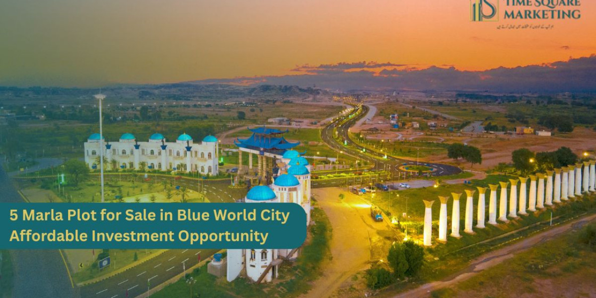 5 Marla Plot for Sale in Blue World City – Affordable Investment Opportunity