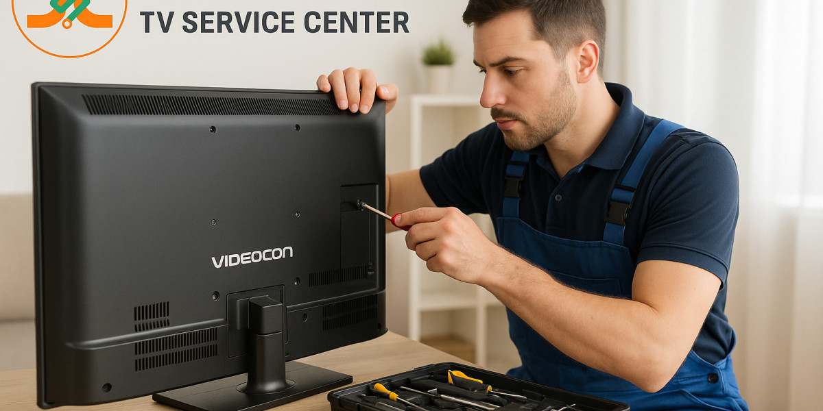 What kind of TV issues can the Videocon  TV Service Center fix?